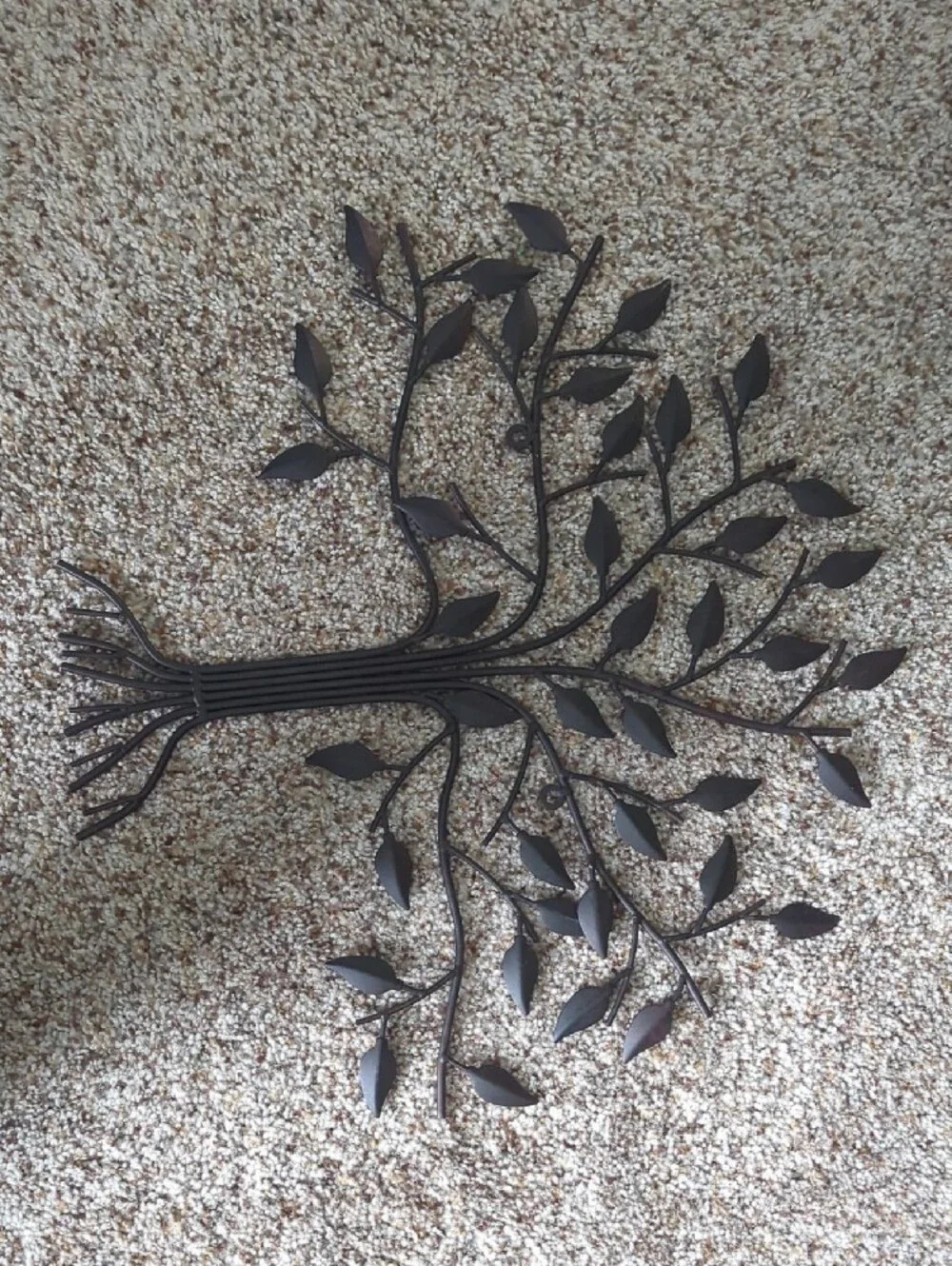 Metal Tree Wall Art - Black Decorative Wall Decor